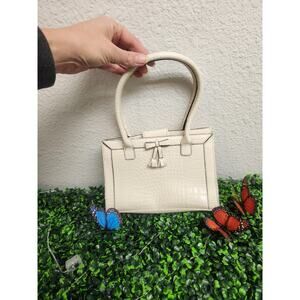 Vtg Y2k Liz Claiborne mini shoulder cream bag